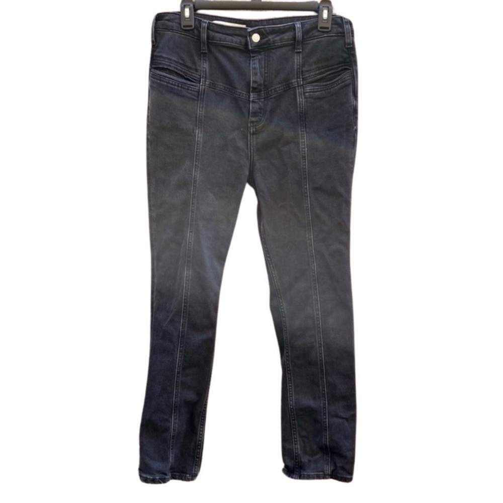 Anthropologie Pilcro Black Straight Leg Jeans 29